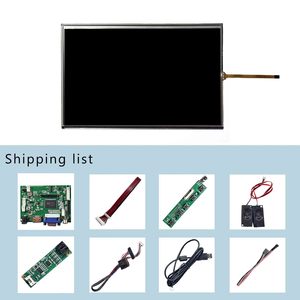 Panel de pantalla táctil resistivo Panel de pantalla Lcd de 10,1 pulgadas 1280X800 con Hd-Mi Vga Av Lcd Kit de panel táctil de placa de control de marcha atrás - Product Image 6