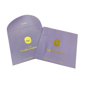 Benutzer definierte kostenlose Muster größe weißen Karton Papier Verpackungs umschlag mit Logo-Knopf und Schnur verschluss - Product Image 6