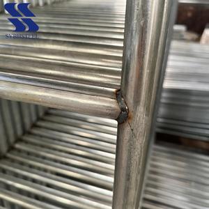 Andamio de construcción de alta resistencia Sistema de andamio Andamio con sistema de marco de escalera para construcción y trabajo industrial