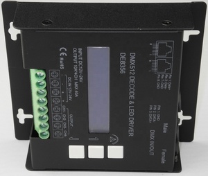 DMX512 Контроллер освещения Max RGBW LCD дисплей декодер DE 8356 rgbw dmx512 декодер - Product Image 6