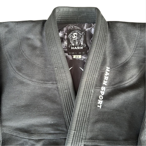 Tùy Chỉnh 450gsm 100% Cotton Màu Đen Kimono Phong Cách Bjj MMA Đồng Phục Cho Võ Thuật Và Jiu Jitsu - Product Image 3