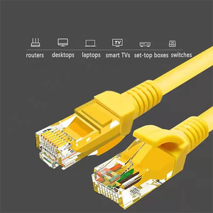 Kapalı açık Ethernet ağ kabloları RJ45 Cat5e Cat7 3m Multiple birden fazla renkte mevcut optik Fiber kedi 6 Ethernet kablosu - Product Image 2