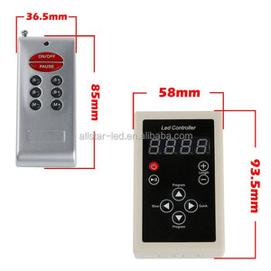 LPD6803 telecomando bidirezionale 133 modalità per 6803 IC LED Strip Pixel Lights Dream Color Chasing 5050 RGB LED Strip - Product Image 4