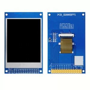 MCU-8 MCU-16 bit 2.8 pollici 240*320 modulo LCD luce solare esterna leggibile display PCAP touch compatibile con modulo Arduino