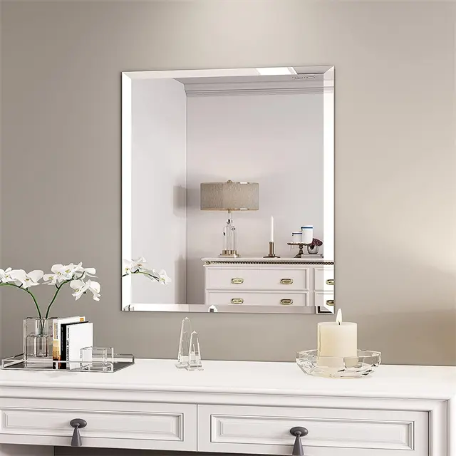 Good price double coating decorative mirror bathroom mirror wall mirror
