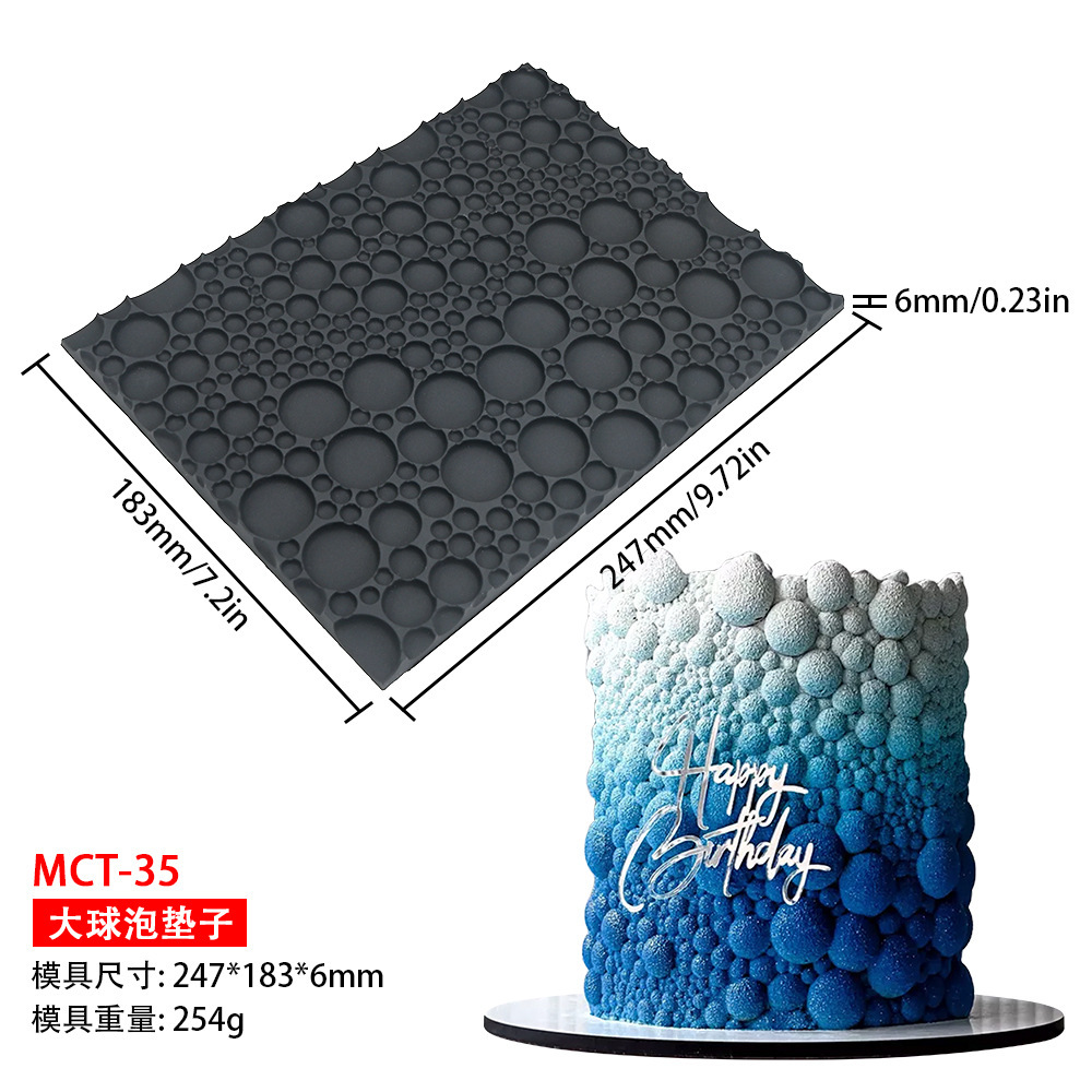 (254g) grand tapis à bulles mct-35