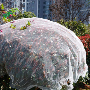 Kunststoff Knoten loses Netz Weiß PE Anti Bird Mesh Netz Obstbäume Weinberg Hagels chutz Netz abdeckung - Product Image 6