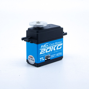 20kg 360 Degree Digital Smart Servo 25T Metal Gear Magnetic Encoder Single Shaft TTL Serial Bus RC Robot Remote <strong>Controller</strong>