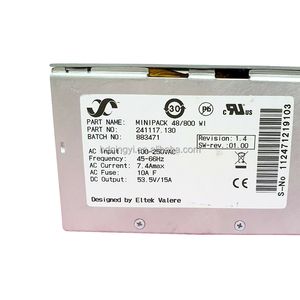 Doğrultucu modülü Eltek Minipack 48/800 WIR telekom güç modülü 241117.130 48V 800 W - Product Image 1