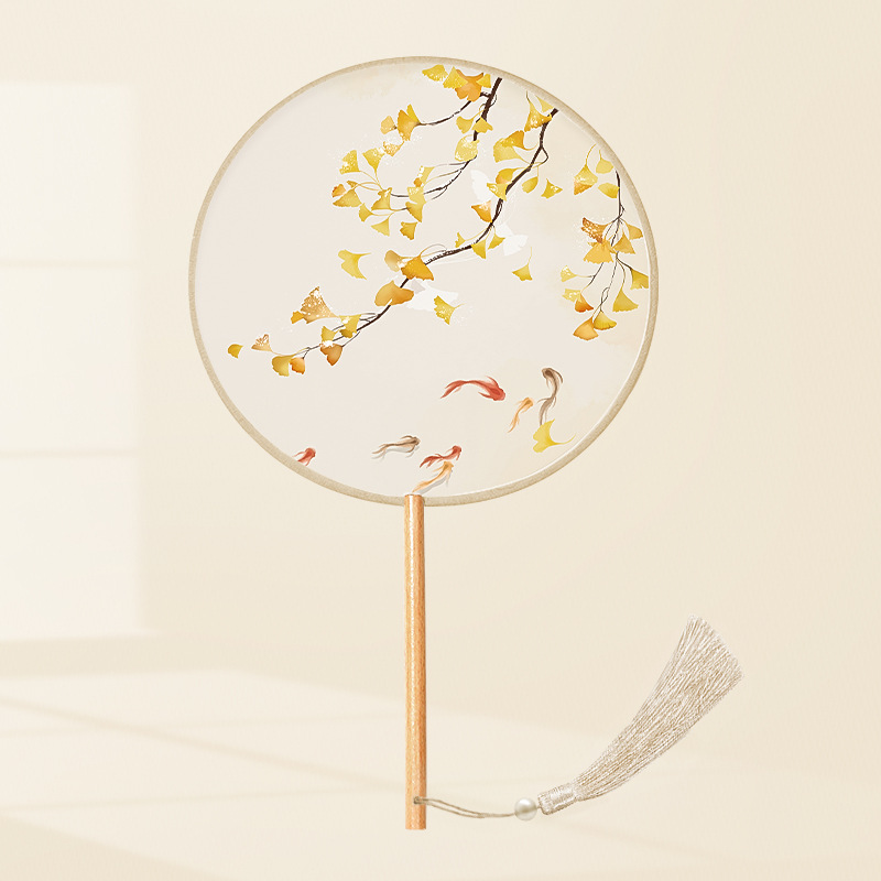 (Semi-transparent soyeux) Poisson fleur d'abricot