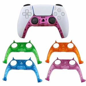 Vendita calda Controller di gioco colorato Shell Grip Controller Cover di ricambio Shell per Ps5 Clear Controller accessori Shell - Product Image 3