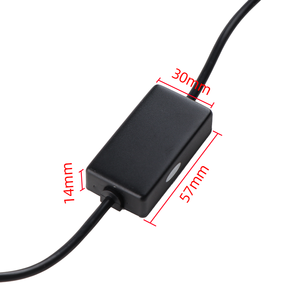 Popnow Mini projektör Lens harici sürücü Led far 80W 8000LM CSP çip H4 çift ışın için araç aydınlatma sistemi, - Product Image 5