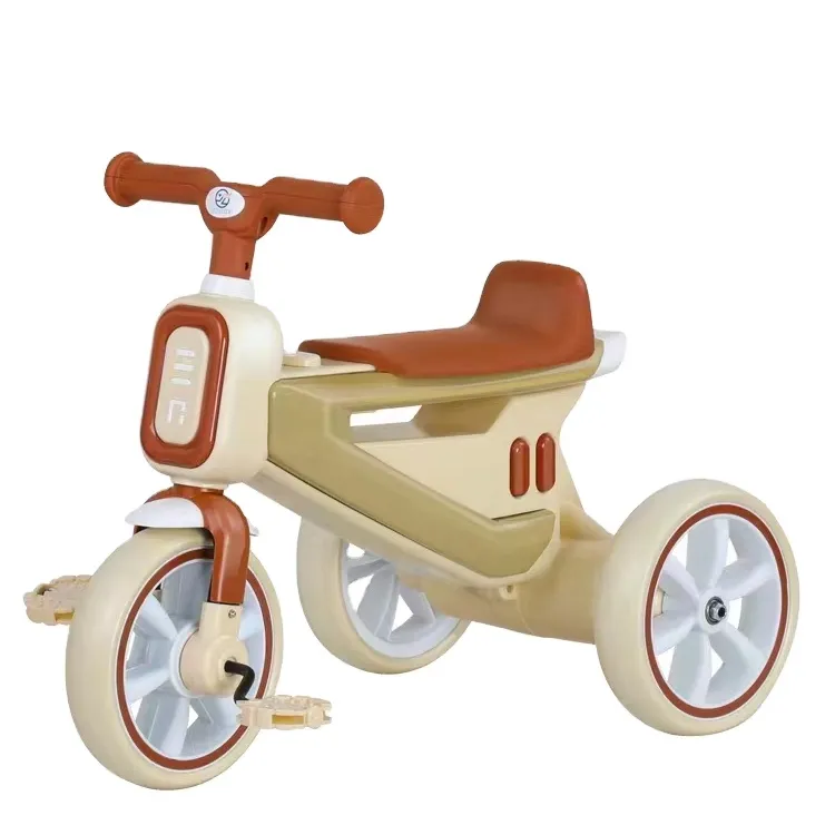 Günstige Kinder Dreirad mit Schub griff/Baby Trike mit Musik und Licht/Kinder Metall Dreirad zu verkaufen