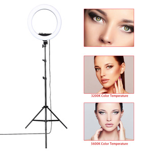 18inch RL-18II Dimmable 512 Led Light Bi-color Ring Lamp Photo Studio Ring Light - Product Image 4