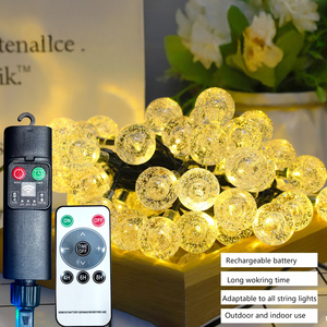 30pcs 6.5M giáng sinh đèn bong bóng không thấm nước IP44 LED trong nhà & Ngoài trời cây chuỗi đèn giáng sinh ngày lễ Đảng trang trí - Product Image 3