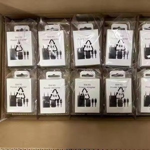 For <strong>Sumsang</strong> 25W Fast Charging Mobile Phone Power Adapter USB Type C Wall Cable Charger for Samsung Note 10 20 S21 S22 - Product Image 3