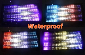 KXD Waterproof RGB Cool White LED Stage Lighting Dynamic LED Disco 1100W Strobe Light for Disco Mobile <strong>DJ</strong> IP65 <strong>Music</strong> <strong>Party</strong> Light