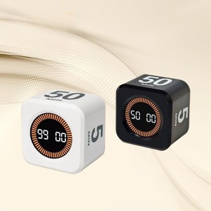 Benutzer definierte 5/10/25/50 Minuten Countdown Produktivität Uhr Visual Cube Timer für Kinder Studie Küche Kochen Timing - Product Image 1