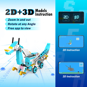Makerzoid смарт-робот премиум-класса, 200 в 1, скретч-набор для обучения для студентов