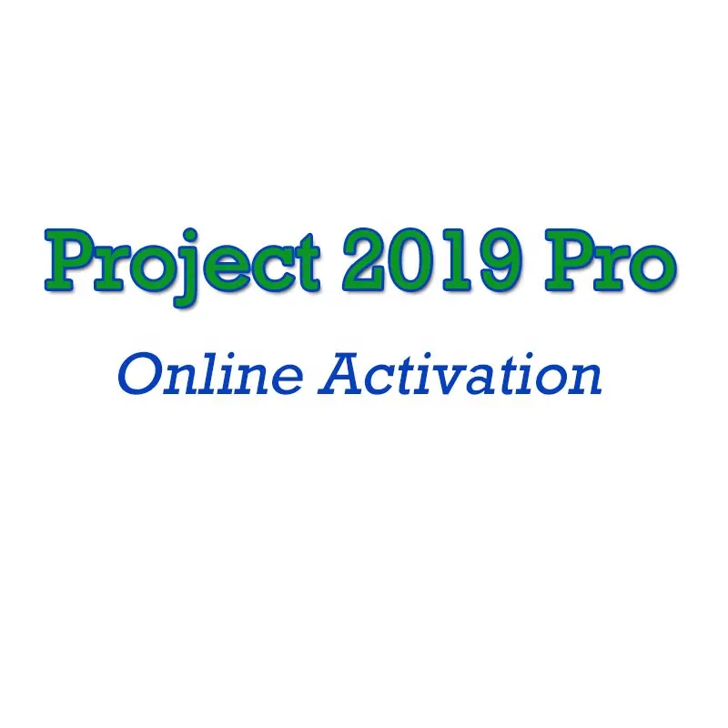 Project 2019 Professional Digital Key 100% Proyecto de activación en línea 2019 Pro License Project 2019 Key Enviar por correo electrónico