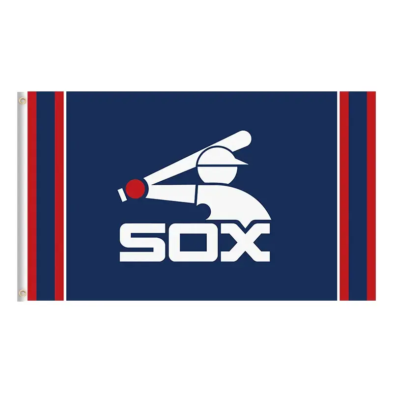 Nhà Máy Giao hàng nhanh MLB đội tùy chỉnh thiết kế in ấn Boston Đỏ SOX cờ