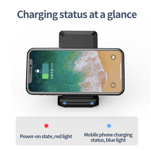 Foldable <strong>2</strong> in <strong>1</strong> Wireless Fast Charging Earphone Mobile Phone Charger 5V/2A <strong>Input</strong> 15W PD <strong>Output</strong> Wireless Charging Technology - Product Image 4