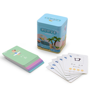 Manufacture OEM Positive Affirmation Cards With Paper Boxes Memory Card Game Flash Card Printing Manufacturer Services