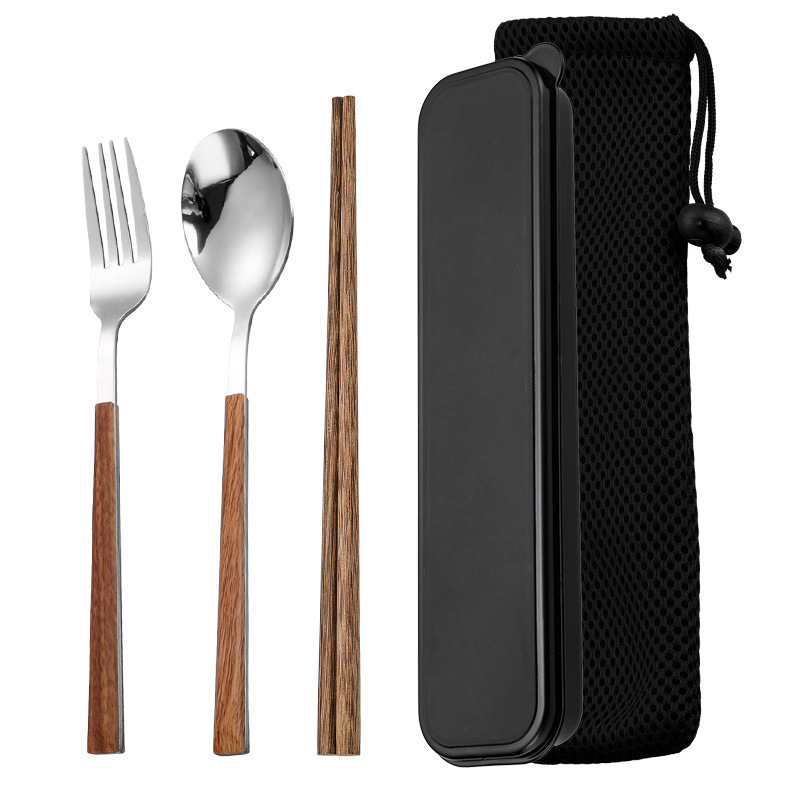 Juego de 4 piezas plateado + bolsa