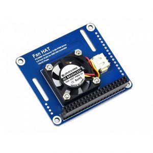 Waves hare PWM-gesteuerter Lüfter HAT für Raspberry Pi, I2C, Temperaturmonitor-Erweiterungs karte KITS - Product Image 2