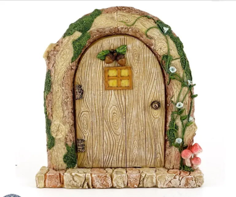 Porte Miniature en résine, décoration féerique, pour maison et hôtel, livraison gratuite