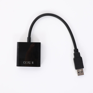 Cable adaptador vga 4k USB a VGA, convertidor de Audio y vídeo para ordenador portátil, conexión a pantalla/proyector secundario - Product Image 1
