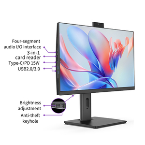 High-End <strong>Custom</strong> Core I7 I9 DDR4 16GB 1TB SSD All in One Computadora Touch Screen HD Camera Gamin Pc <strong>Desktop</strong> <strong>Computer</strong> - Product Image 3