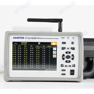 Registrador de datos de temperatura inalámbrico WIFI de 10 canales de alta resolución Medición de múltiples contactos Material plástico ODM personalizable - Product Image 1