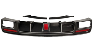 メルセデスベンツW117CLA <span class=keywords><strong>CLA200</strong></span> CLA45 2016-2019用カーボンファイバーリアバンパーディフューザー