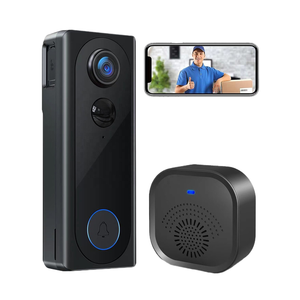 Timbre de video Sistema de intercomunicación Cámara de 4,3 pulgadas 1080P con monitor Kits de teléfono de una puerta - Product Image 1