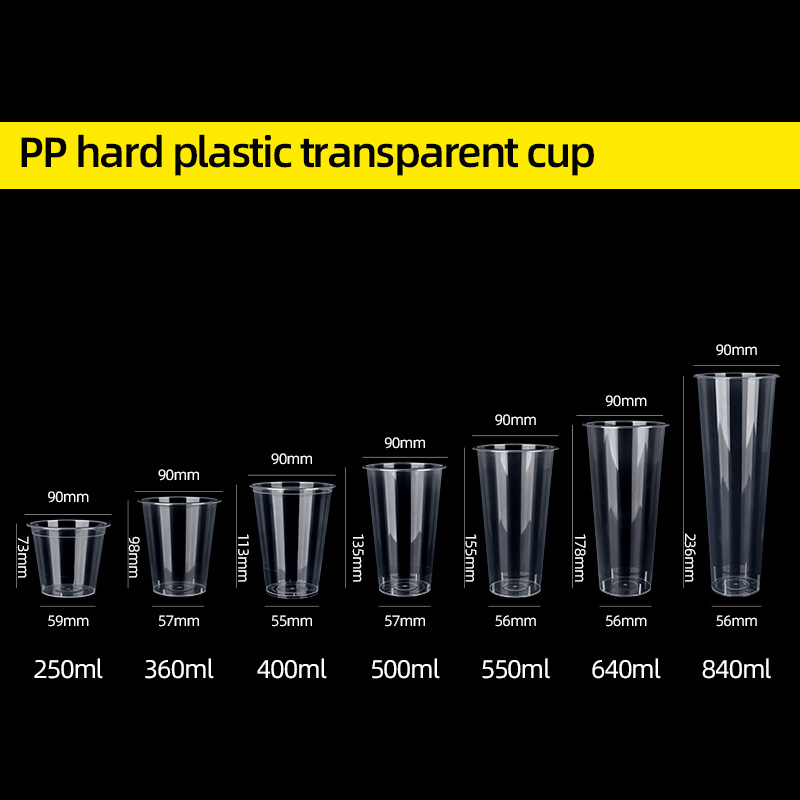 Clear cups