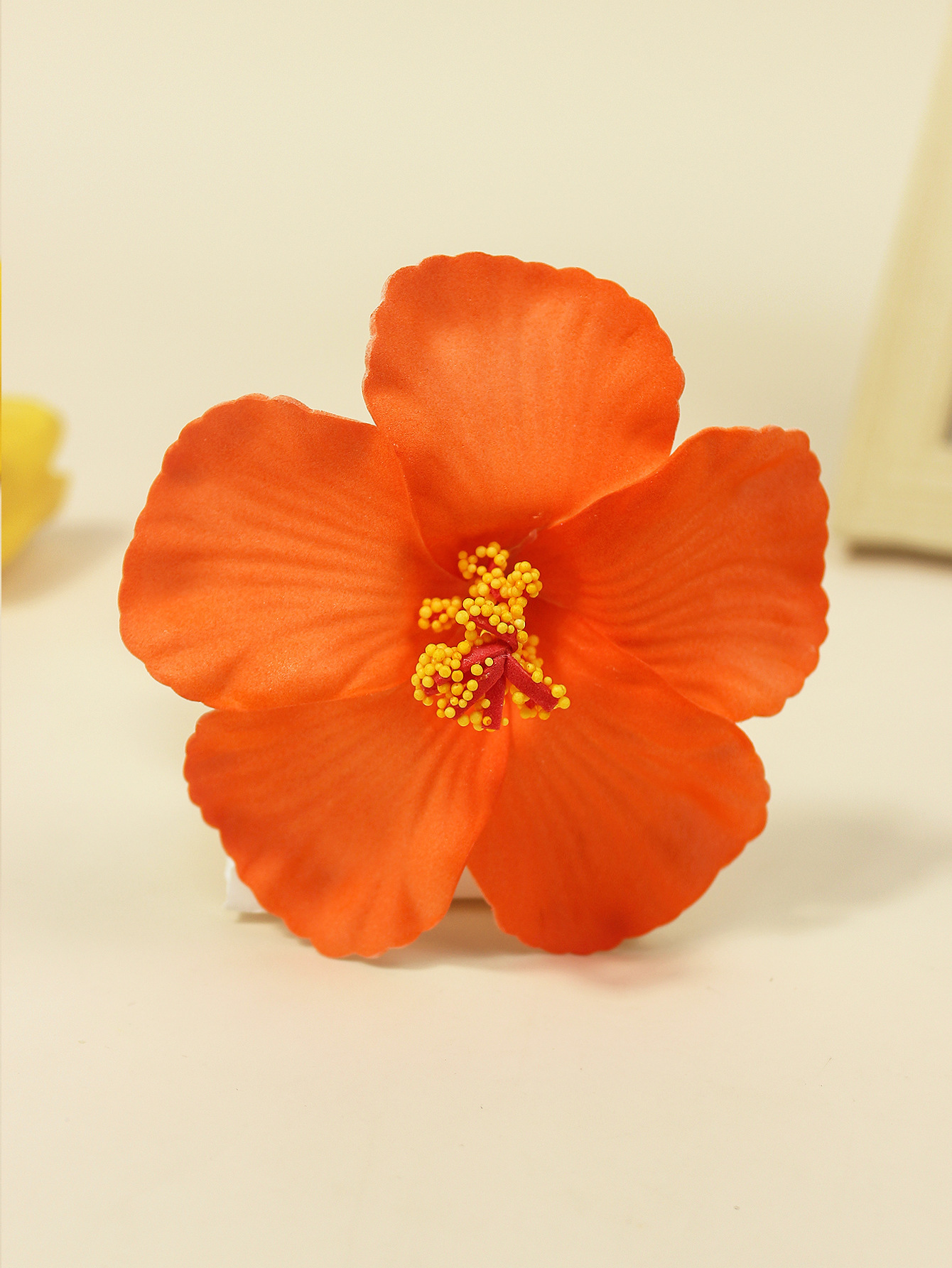5#orange hairpin