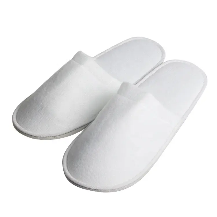 hotel slipper and indoor slipper wholesale nap cloth spa slippers