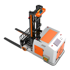 Unbemannter Gabelstapler Agv Roboter ausrüstung Automatischer Material transport LKW Laden Entladen von Waren Ein-und Ausgangs stapler