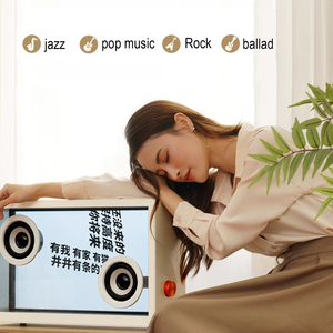 GAS-10TT Atmospheric Floating <strong>Lyrics</strong> Display Audio System with Surround Sound Wireless Connectivity for Home Theater