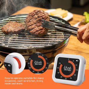 Timer digitale i bambini studiano il tempo mantenendo il tempo strumento silenzioso Timer da cucina - Product Image 6