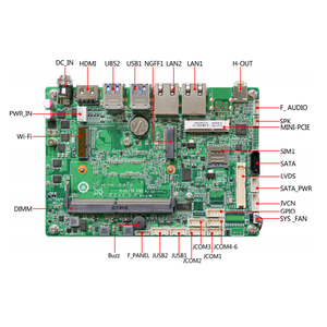 Computer industriale a scheda singola con Chipset Intel di memoria 3.5 \ "I5 DDR3 per applicazioni Desktop-nuovo - Product Image 4