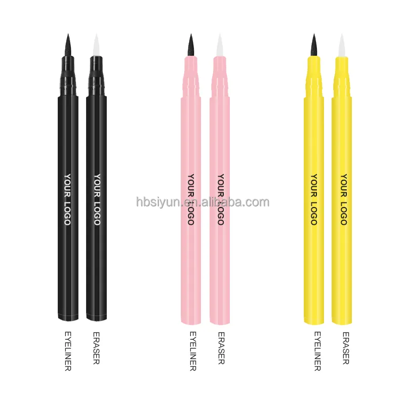 2022 Nieuwkomers Eyeliner Gum Pen Set Liner Remover Print Uw Logo Eye Liner Potlood