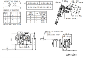 Hoge Kwaliteit 5V Dc Borstel <span class=keywords><strong>Stepper</strong></span> <span class=keywords><strong>Motor</strong></span> Aanpasbare Output Koppel 6Mm 8Mm 10Mm Plastic Versnellingsbak Component Permanente Magneet Type - Product Image 5