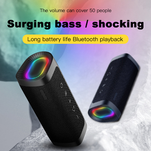 Popular Precio agradable Nuevo lanzamiento RGB Altavoz Bluetooth para uso en computadora y actividades al aire libre