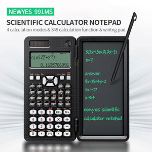 Newyes-tablero multifuncional de escritura a mano, calculadora científica, Bloc de notas LCD, almohadilla de escritura, 991MS - Product Image 3