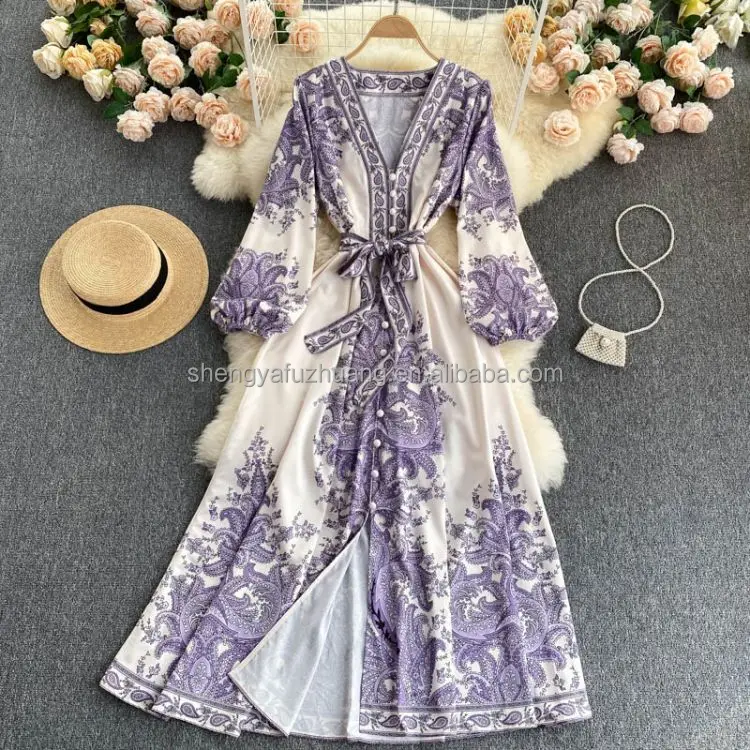 Summer hot selling women's dress temperament lady dress party holiday women's dress long skirts