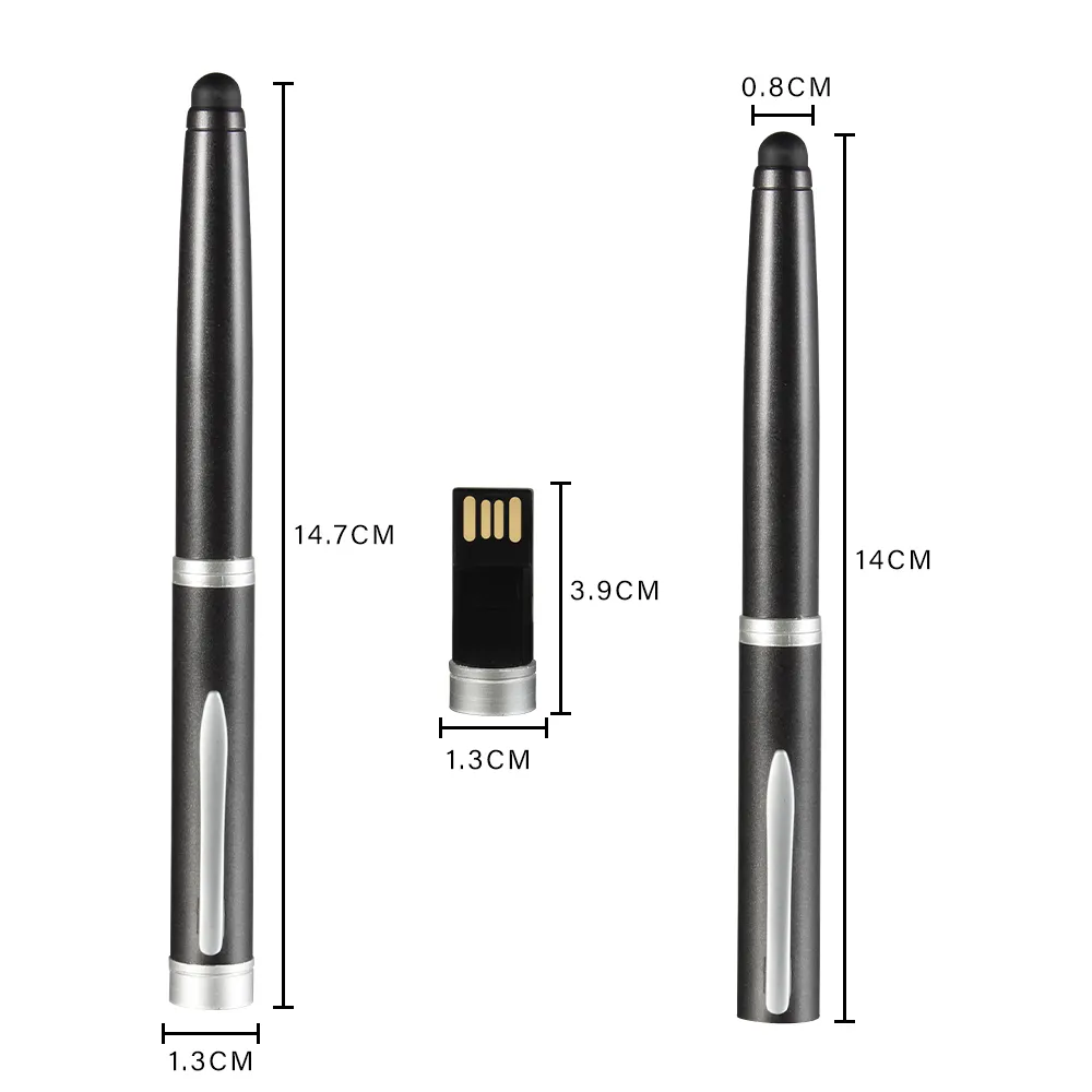 גאדג 'טים מגניבים usb memorias צורה עט 8 ג' יגה-b 32GB 64gb דיסק 2.0 אגודל מתכת כונן עט פרומו USB