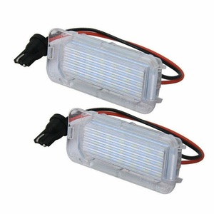 ข้อผิดพลาดฟรี6000K ไฟซีนอนสีขาว LED ป้ายทะเบียนรถจำนวนสำหรับลินคอล์น MKC ฟอร์ดหนีสำรวจเฟียสต้าฟิวชั่น - Product Image 1