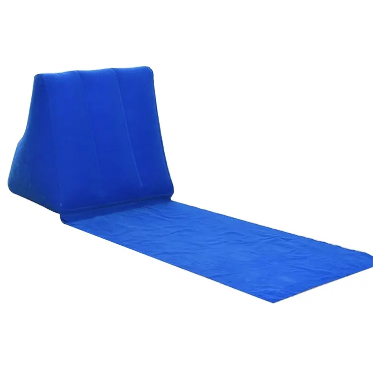 야외 안락 쿠션 sunbed 베개 휴대용 여행 매트리스 캠핑 접는 나머지 풍선 베개 의자 비치 매트